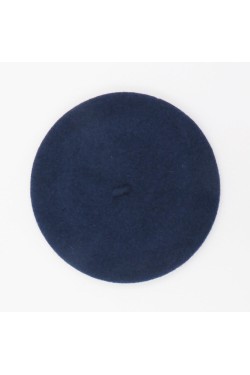 Béret bleu denim