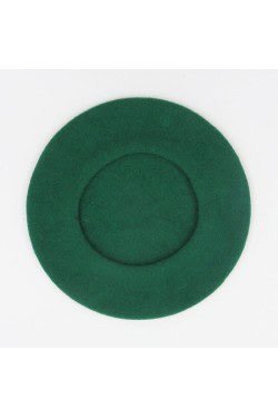Béret vintage vert