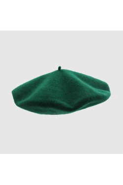 Béret vintage vert