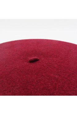 Béret bordeaux femme et homme