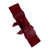 Ceinture vintage noeud Bordeaux