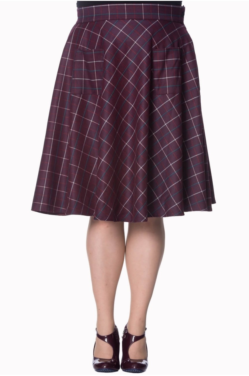 Jupe Utilitaire écossaise Pour Homme – Tartan Vert, Poches Cargo – Style Kendo, Gothique, Médiéval