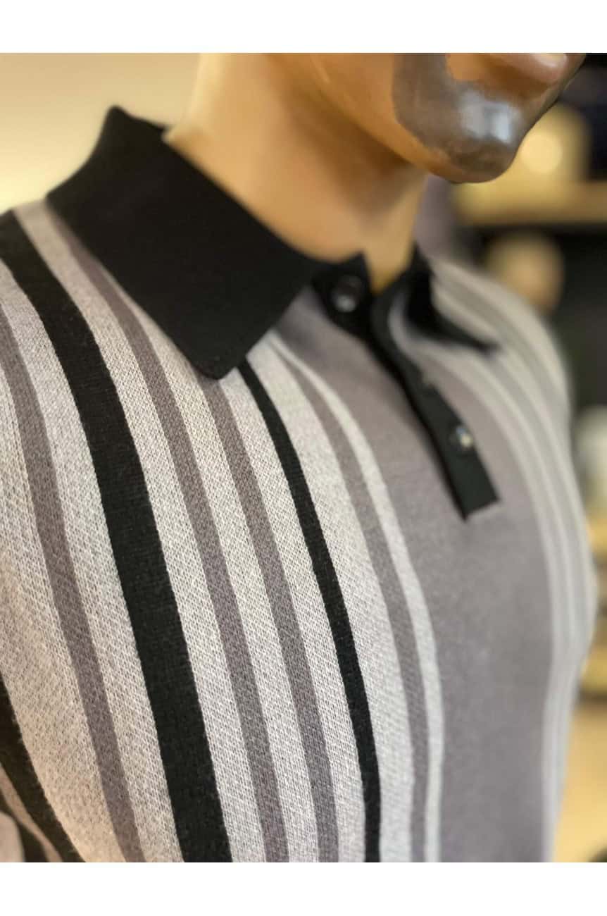 STONE ISLAND: Pull homme - Gris | Pull Stone Island 553C2 en ligne sur