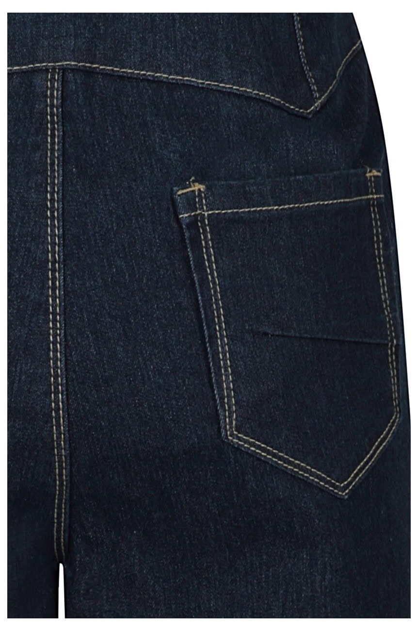 Années 40 Jeans Brut Rétro Taille Haute