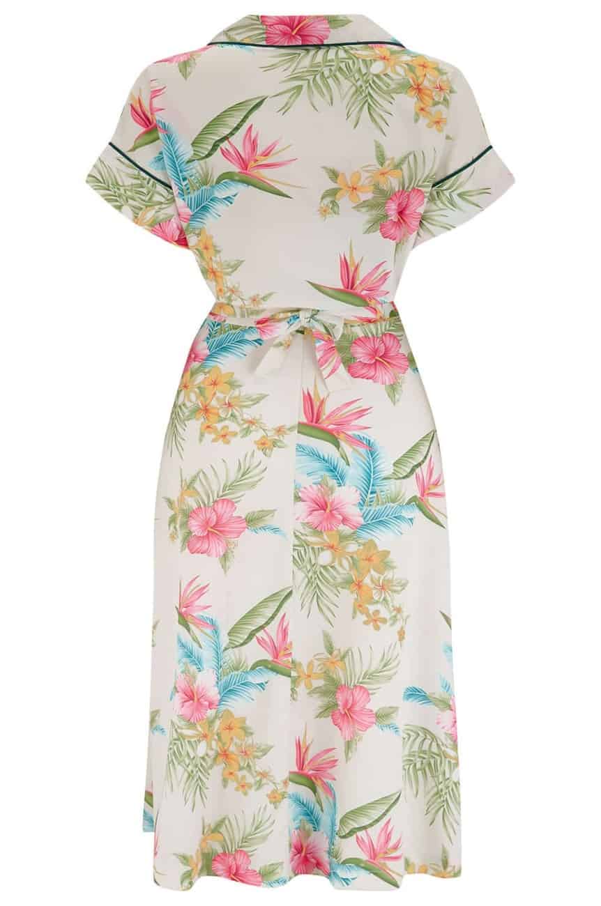 Robe à Fleurs Motivi Multicouleur - Taille 40 - Manches Longues - Genou - Neuve Avec étiquettes