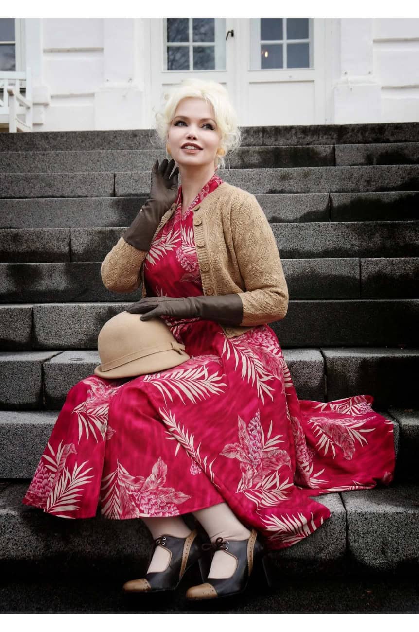 Jupe a fleur année 40's