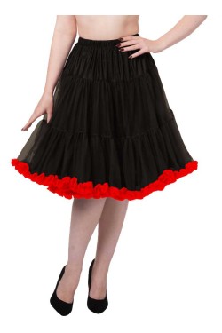 Jupon noir et rouge