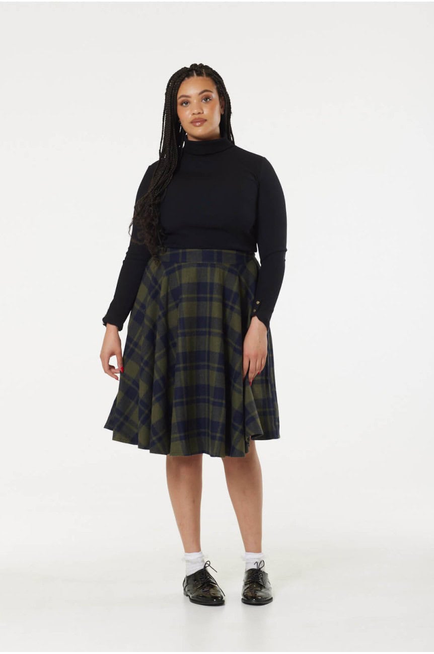 Mini jupe en laine black - Comptoir des Cotonniers Mini jupe en laine black - Comptoir des Cotonniers
