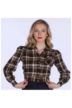 Chemisier rockab' femme