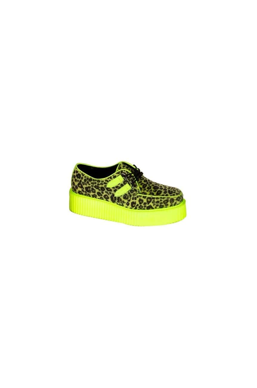 Creeper léopard jaune fluo