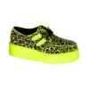 Creeper léopard jaune fluo