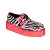 Creeper léopard rose fluo