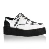 Creepers compensée noire et blanche