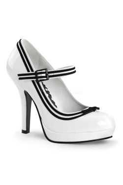 Chaussure vintage pin up marin
