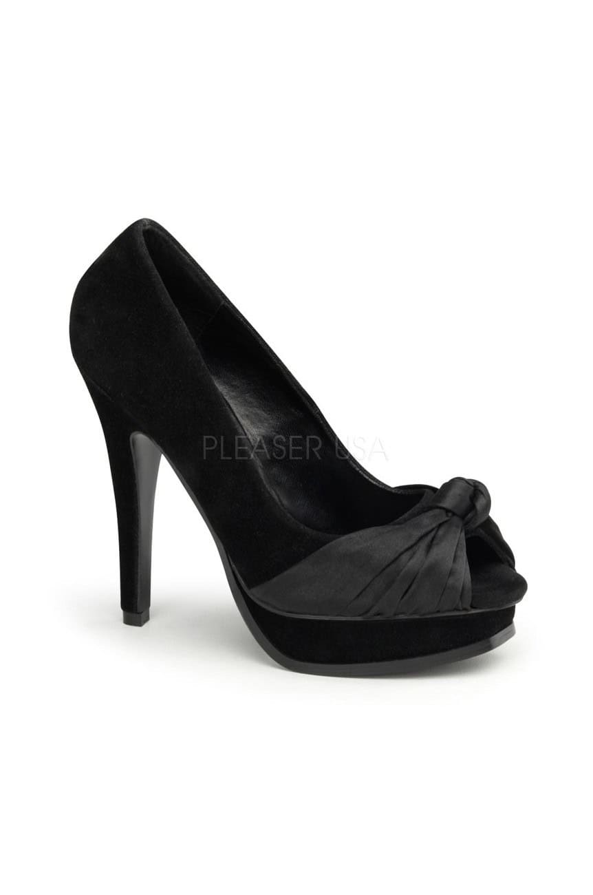 Chaussure pin up couture Pleasure 05 noire