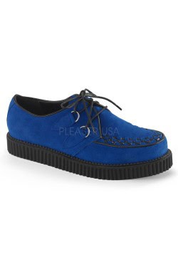 Creepers 602 suedine bleue Demonia