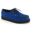 Creepers 602 suedine bleue Demonia