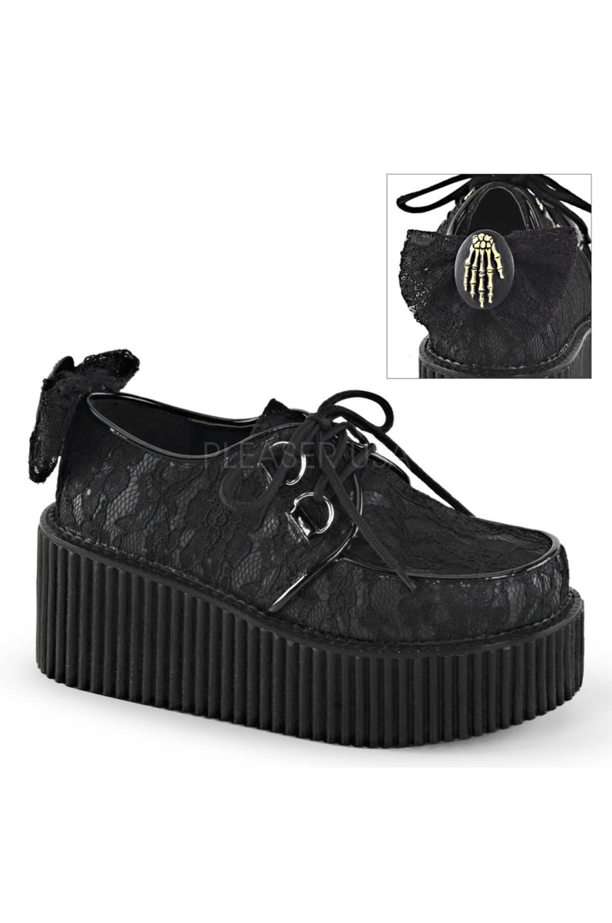 Demonia creepers 112 en dentelle