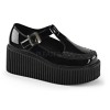 Demonia creepers ouvertes en vinyle