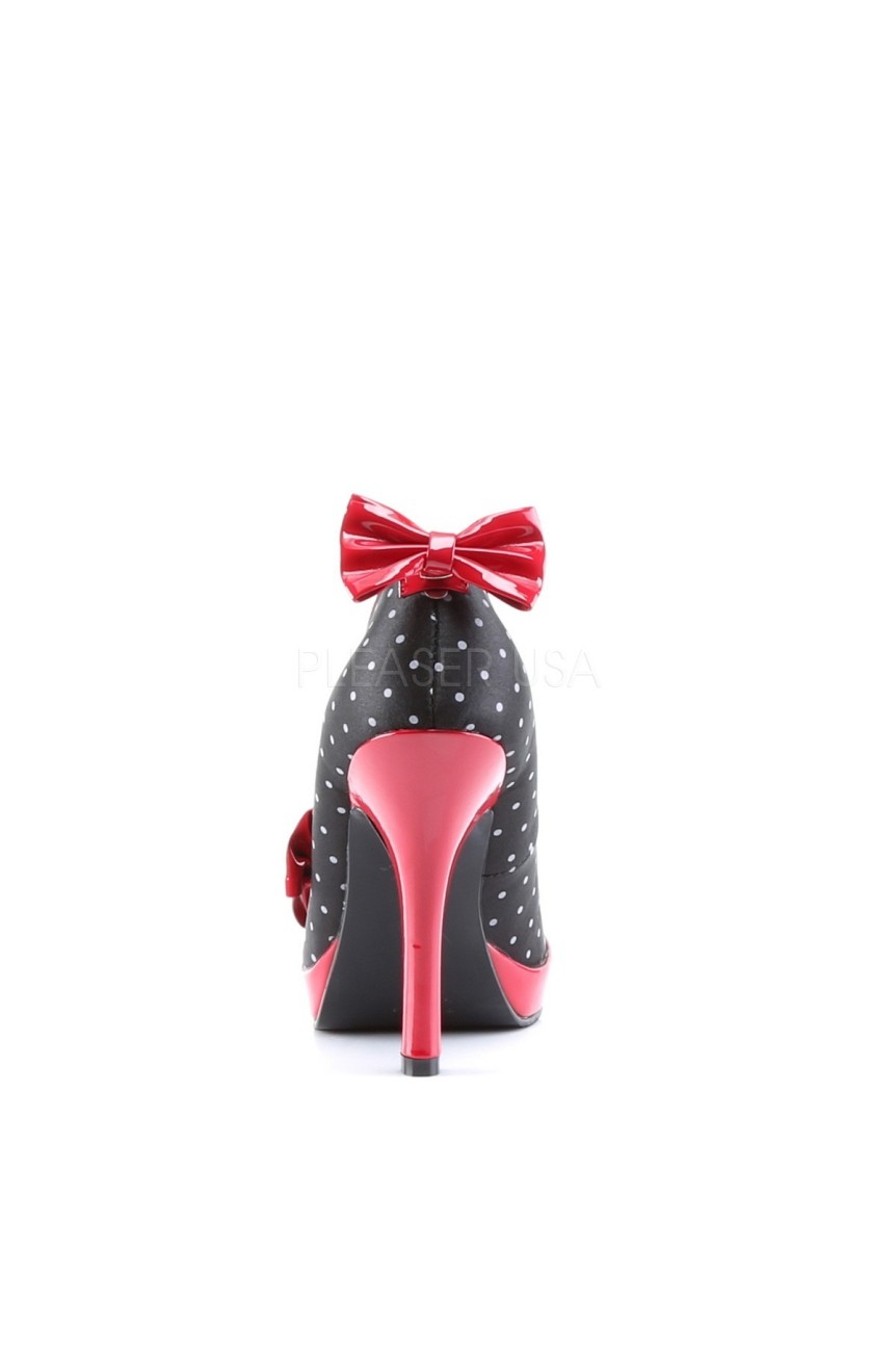 chaussure pin up a pois
