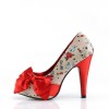 Chaussure pinup couture bettie 13 beige