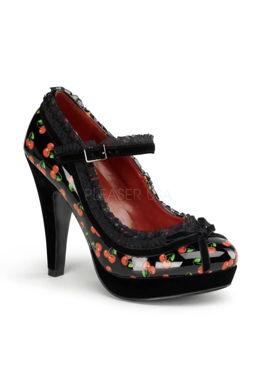 Chaussures pin up bettie-16 blanc