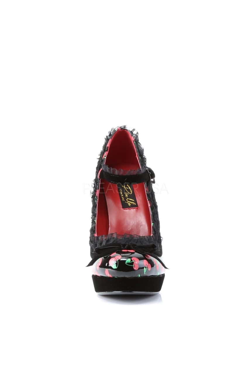 Chaussures pin up bettie-16 blanc