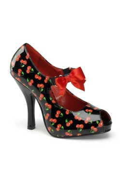 Chaussure cerises pin up cutiepie-07
