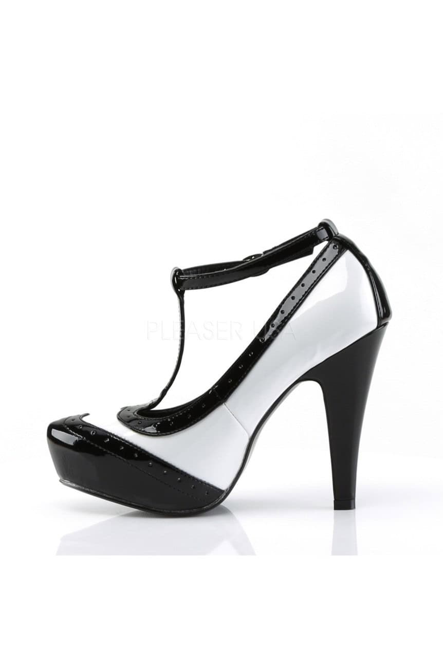 Escarpin old school noir et blanc