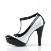 Escarpin old school noir et blanc
