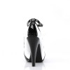 Escarpin old school noir et blanc