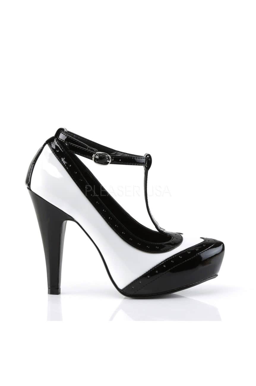 Escarpin old school noir et blanc