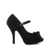 Escarpin suedine pin up