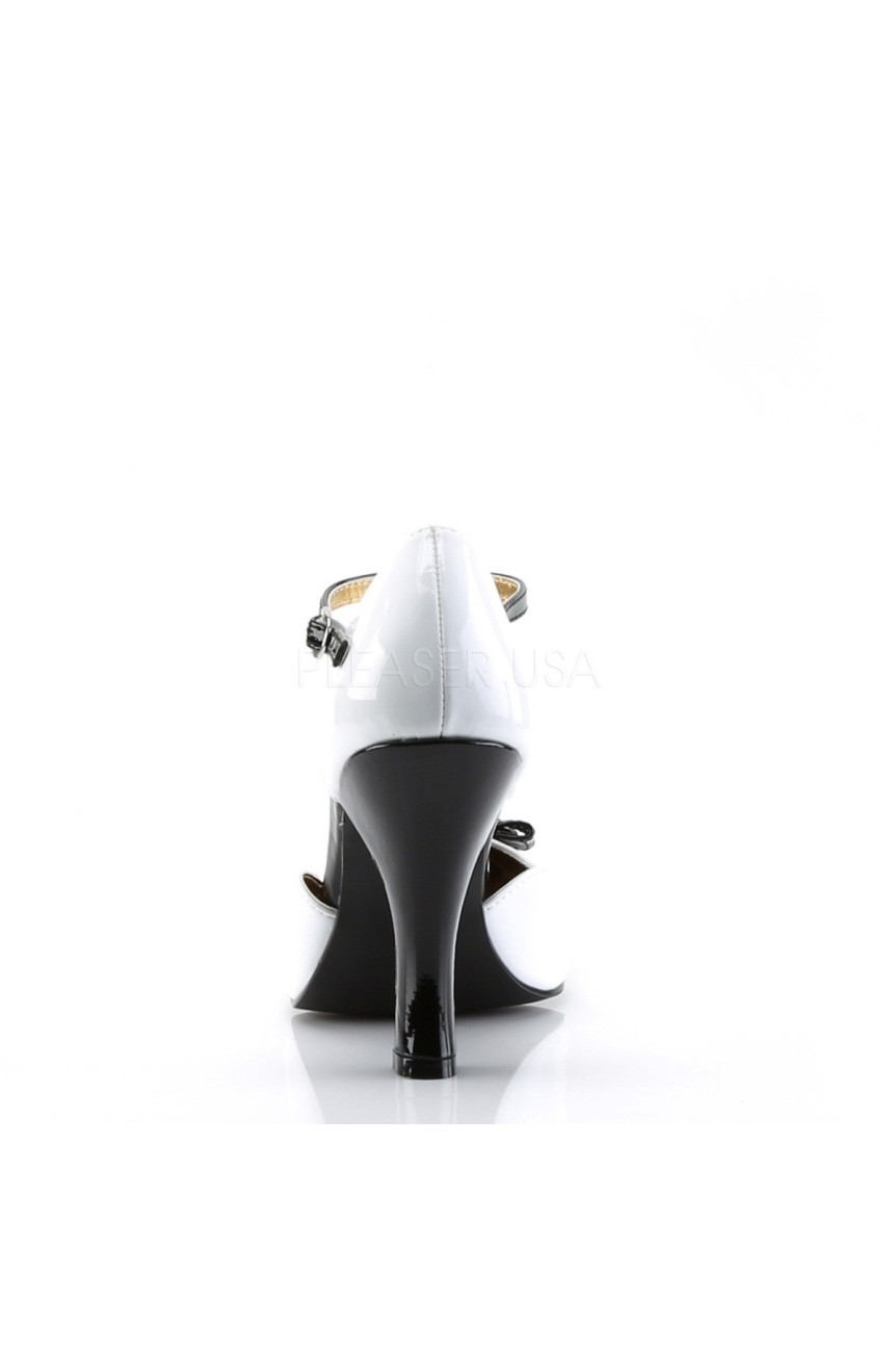 Chaussure pin up smitten 10 blanche