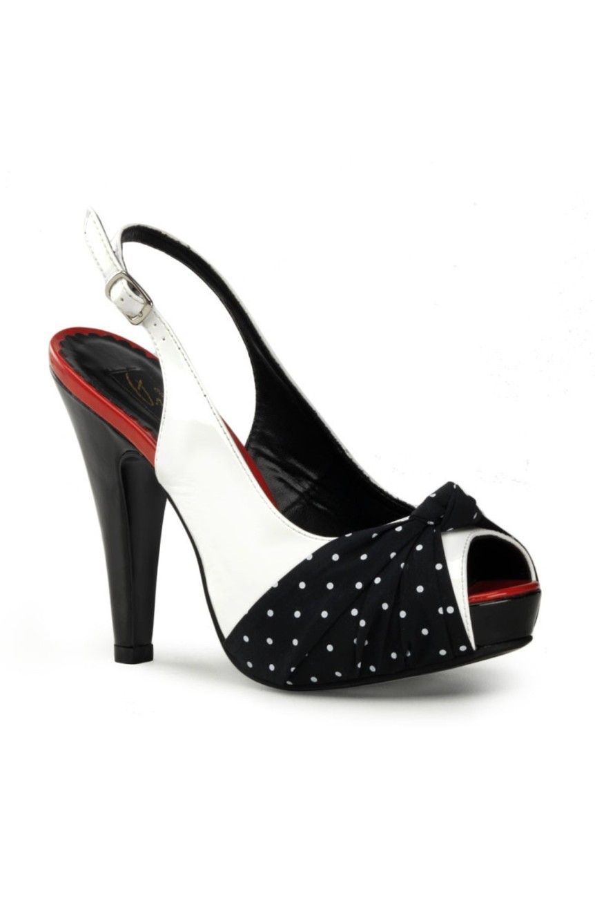 Escarpin a pois bettie-09