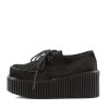 Creepers noires surpiquées-Demonia
