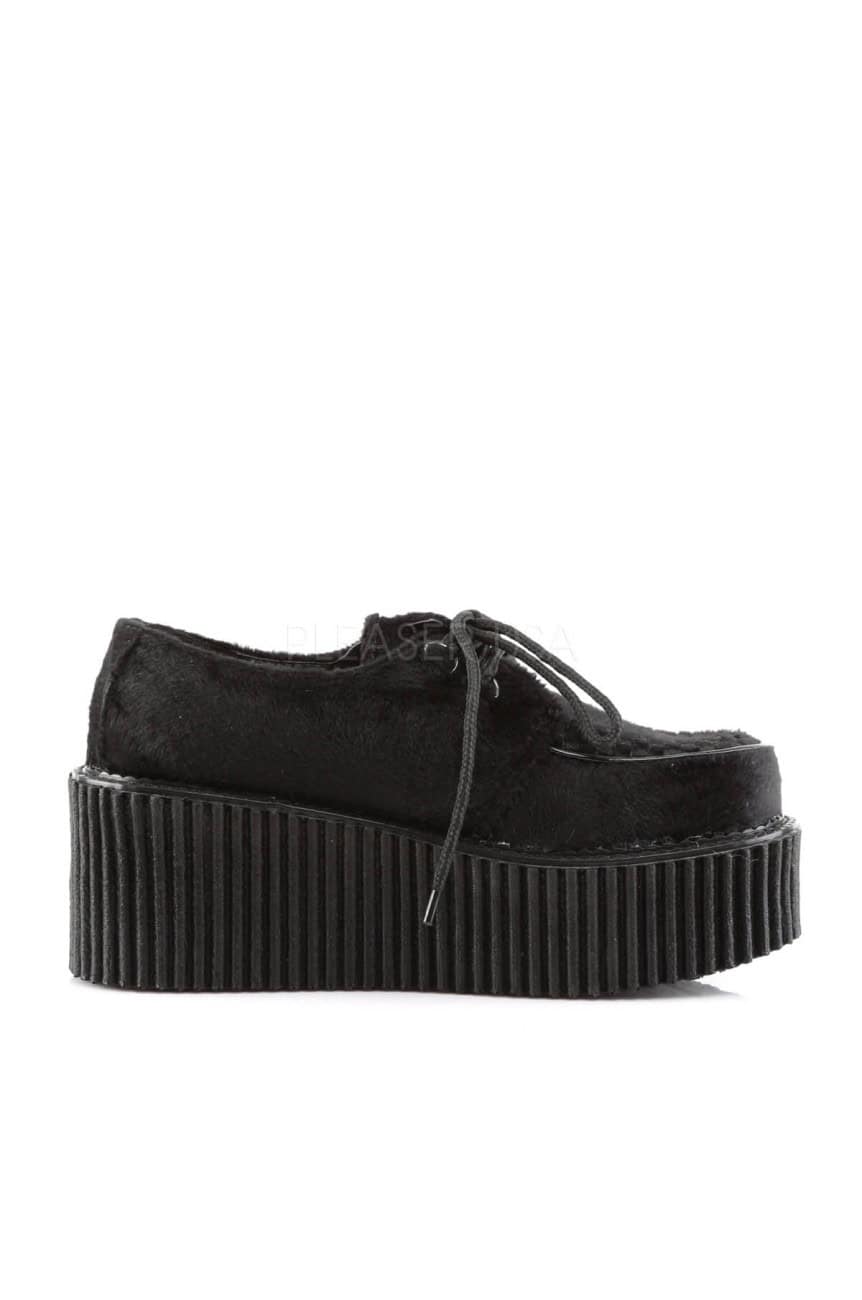 Creepers noires surpiquées-Demonia