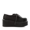 Creepers noires surpiquées-Demonia