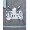 Chemise steady clothing tiki bleue