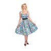 Robe vintage flamingo