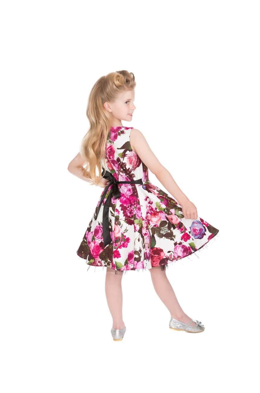 Robe pin up vintage enfant