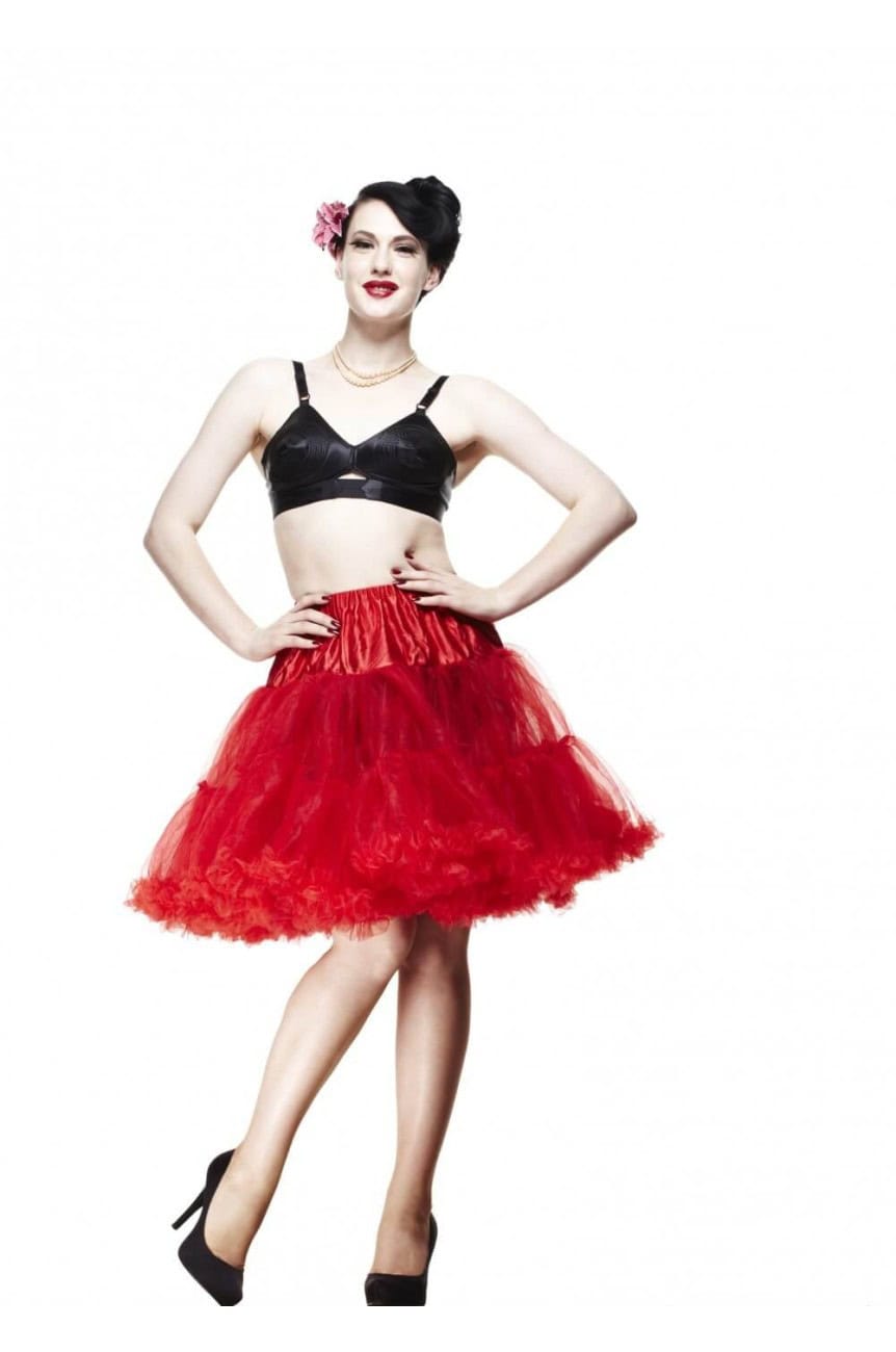 Jupon vintage rouge