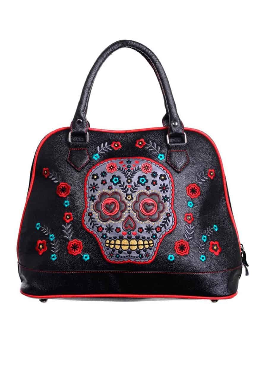 Sac a main tête de mort
