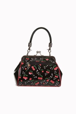 Sac pinup cerise vinyle