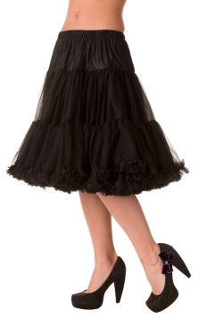Jupon noir pin up vintage Banned