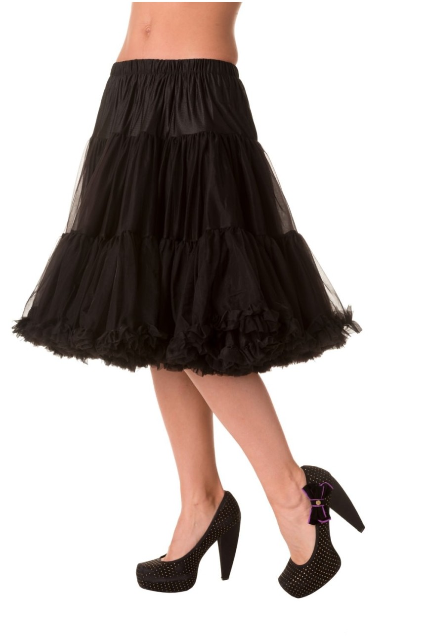 Jupon noir pin up vintage Banned