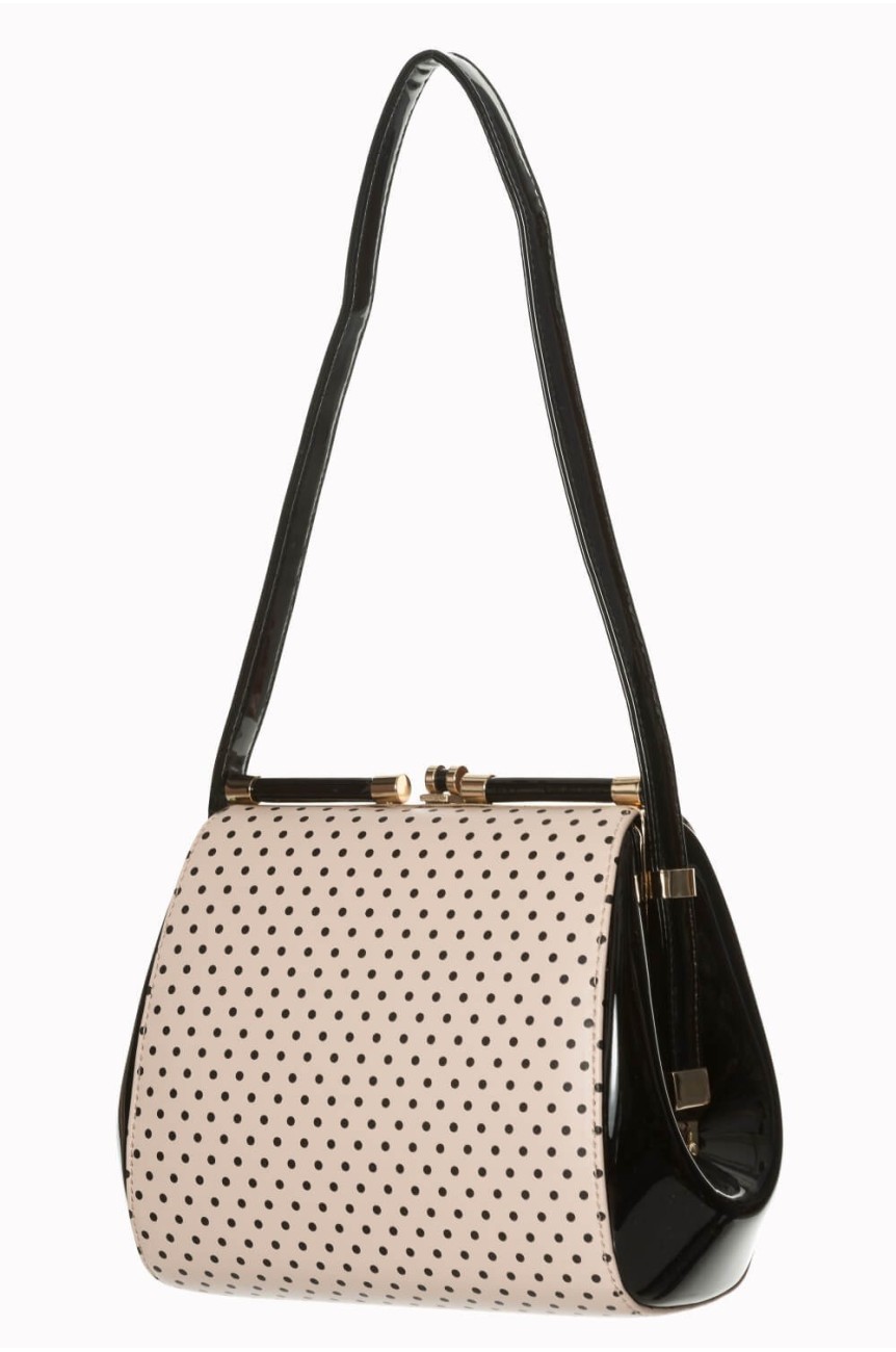 Sac vintage pin up a pois