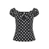 Haut fifties pois collectif