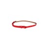 Ceinture vinyle rouge rétro