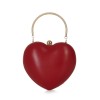 Sac vintage coeur rouge